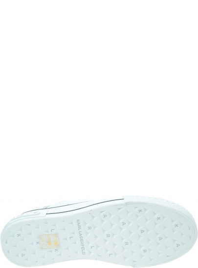Białe Trampki KARL LAGERFELD Kampus Max Nft Lo Lace KL60410N 911