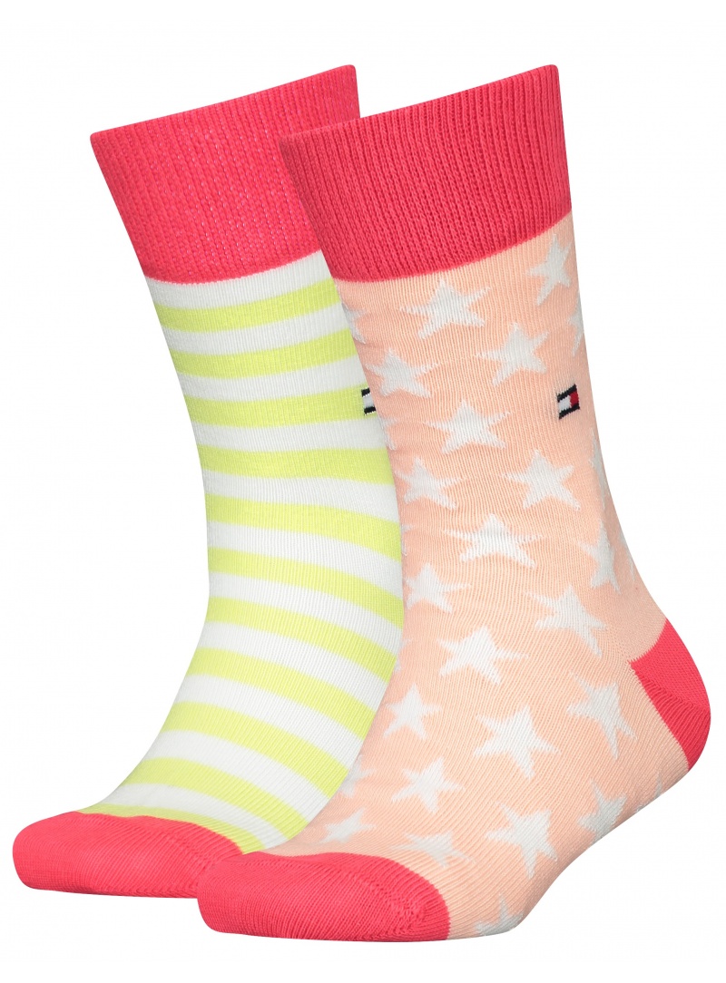 TOMMY HILFIGER 100000816 014 TH Kids Sock 2P Stars And Stripes