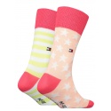 Skarpetki Dziecięce TOMMY HILFIGER 100000816 014 TH Kids Sock 2P Stars And