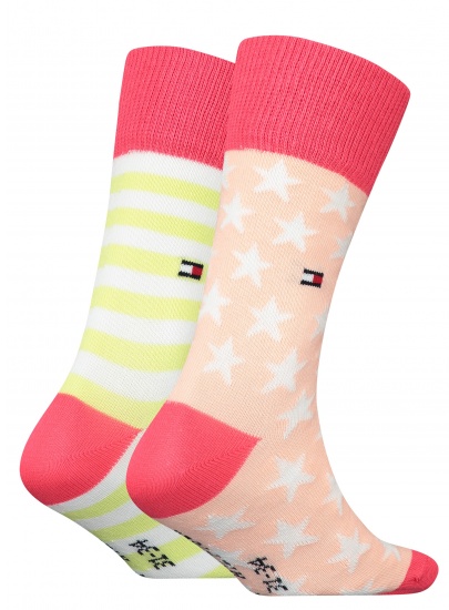 Skarpetki Dziecięce TOMMY HILFIGER 100000816 014 TH Kids Sock 2P Stars And