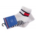 Skarpetki Dziecięce 100002319 001 TOMMY HILFIGER Baby Sock (2-pak)