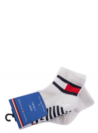 Skarpetki Dziecięce 100002319 001 TOMMY HILFIGER Baby Sock (2-pak)