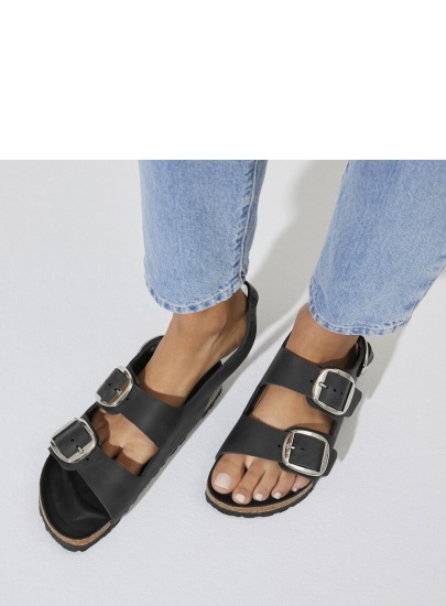 Sandały BIRKENSTOCK Milano Big Buckle 1024943 Black