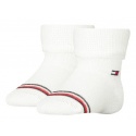 Skarpetki Niemowlęce TOMMY HILFIGER Th Baby Sock 2P 701220516 002