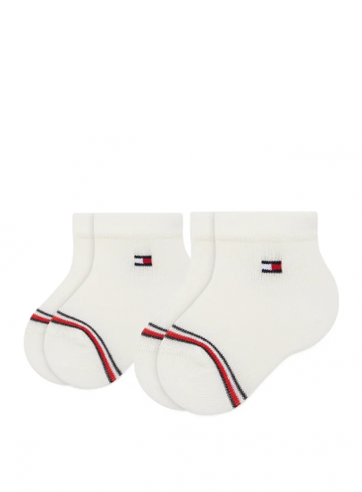 Skarpetki Niemowlęce TOMMY HILFIGER Th Baby Sock 2P 701220516 002