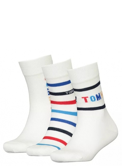 Skarpetki Dziecięce TOMMY HILFIGER Th Kids Sock 3P Giftbox Tommy 701222670