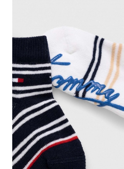 Skarpetki Niemowlęce TOMMY HILFIGER Th Baby Sock 2P 701222671 001