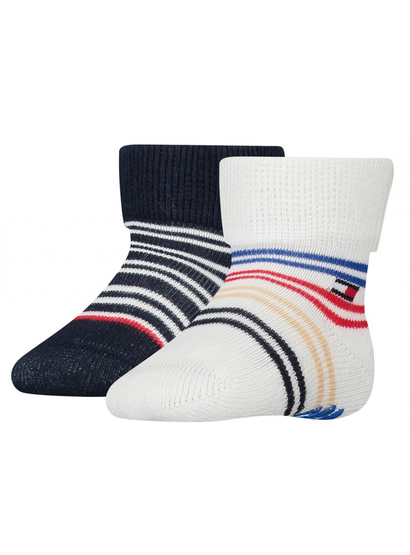 Skarpetki Niemowlęce TOMMY HILFIGER Th Baby Sock 2P 701222671 001