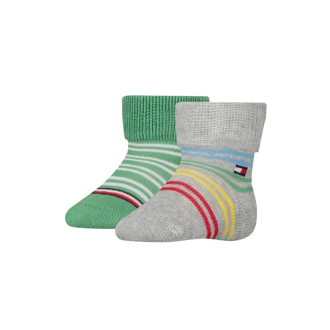 Skarpetki Niemowlęce TOMMY HILFIGER Th Baby Sock 2P 701222671 002