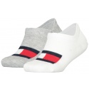 Stopki Dziecięce TOMMY HILFIGER Th Kids Footie 2P Flag 701223779 001