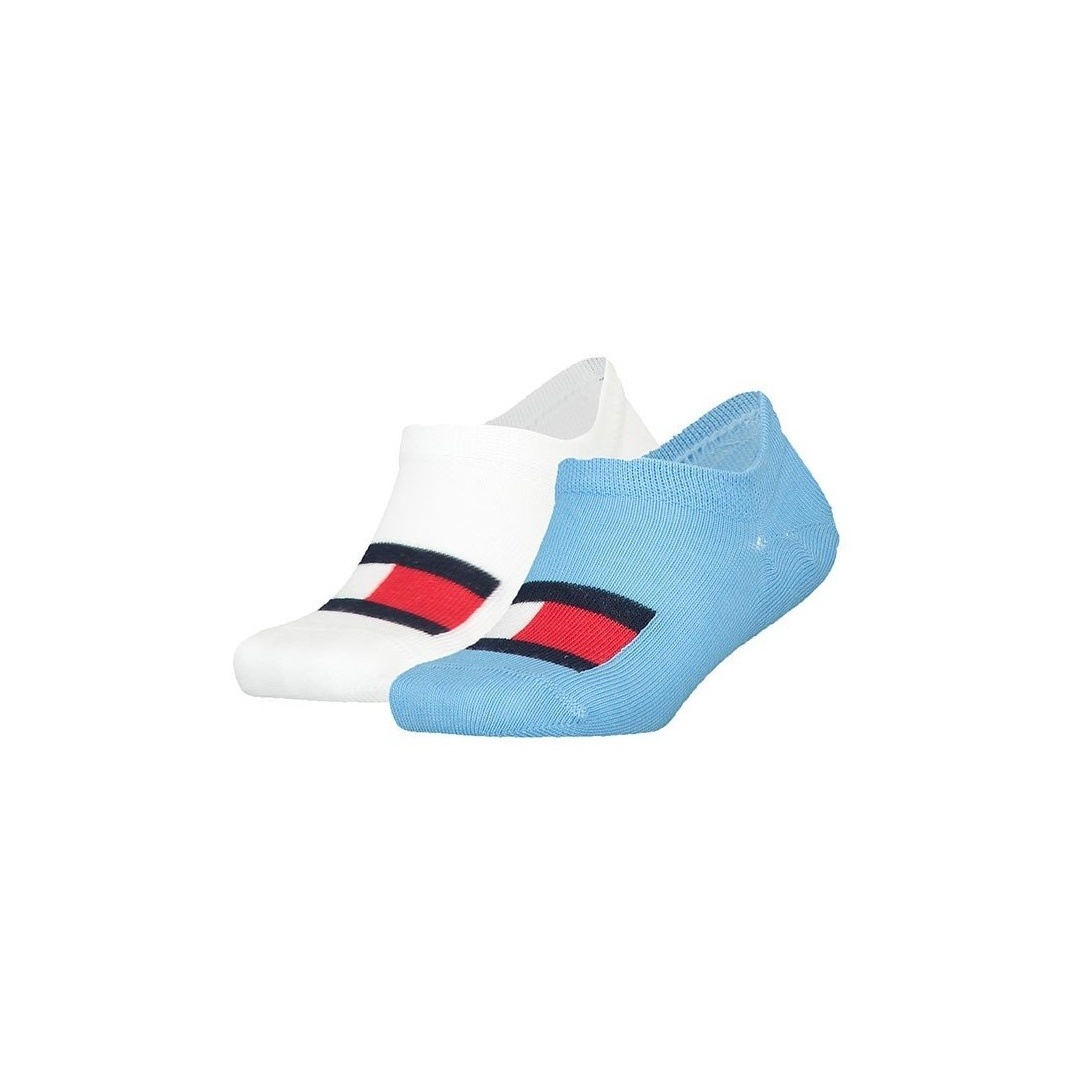 Stopki Dziecięce TOMMY HILFIGER Th Kids Footie 2P Flag 701223779 003