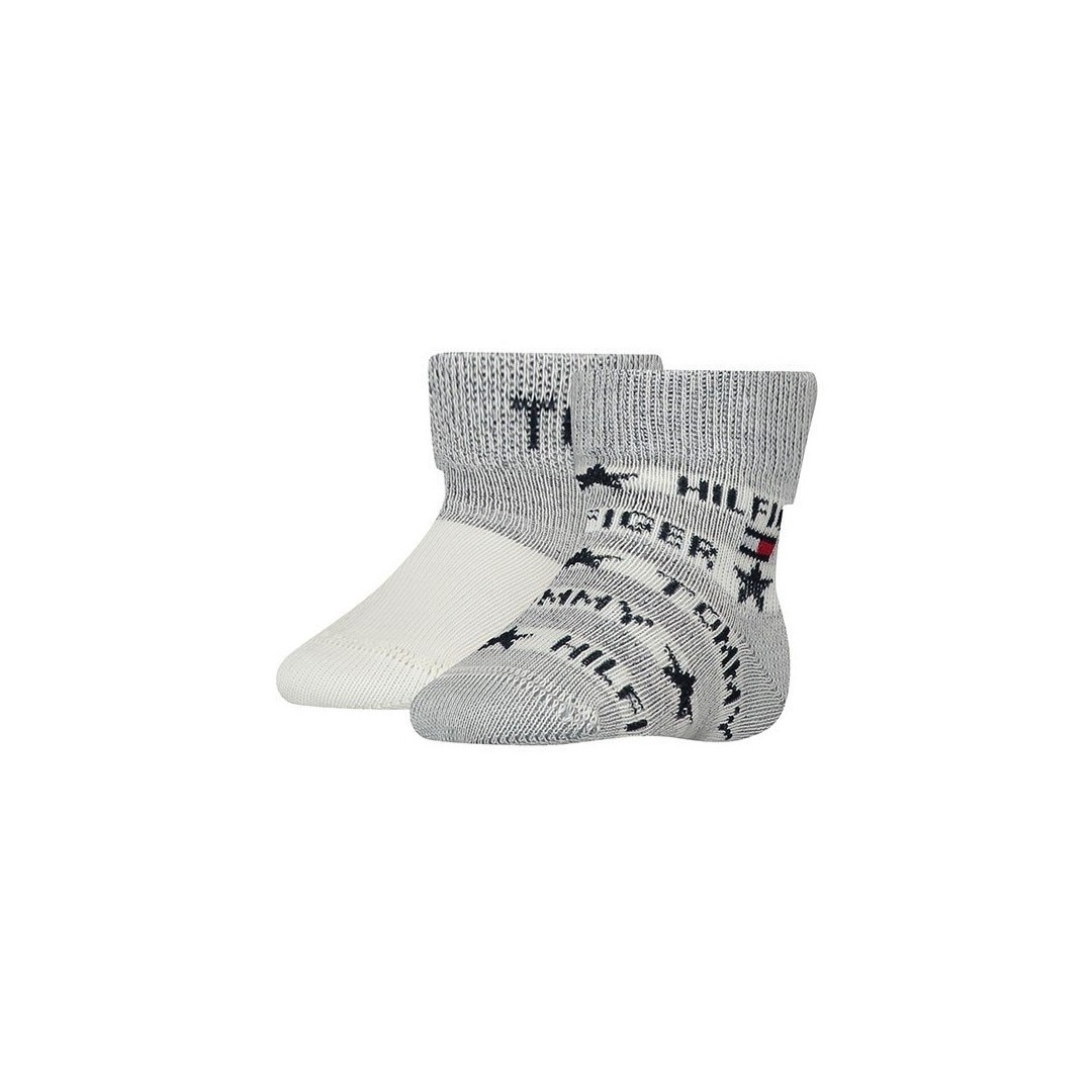 Skarpetki Niemowlęce TOMMY HILFIGER Th Baby Sock 2P 701222672 001