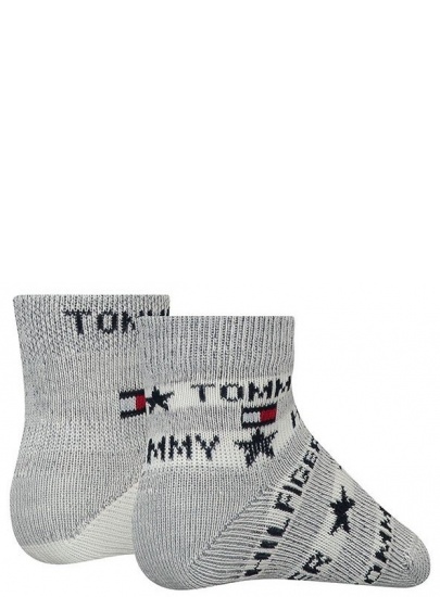 Skarpetki Niemowlęce TOMMY HILFIGER Th Baby Sock 2P 701222672 001