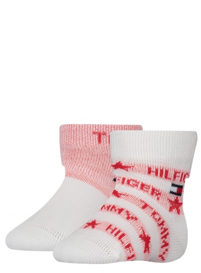 Skarpetki Niemowlęce TOMMY HILFIGER Th Baby Sock 2P 701222672 002
