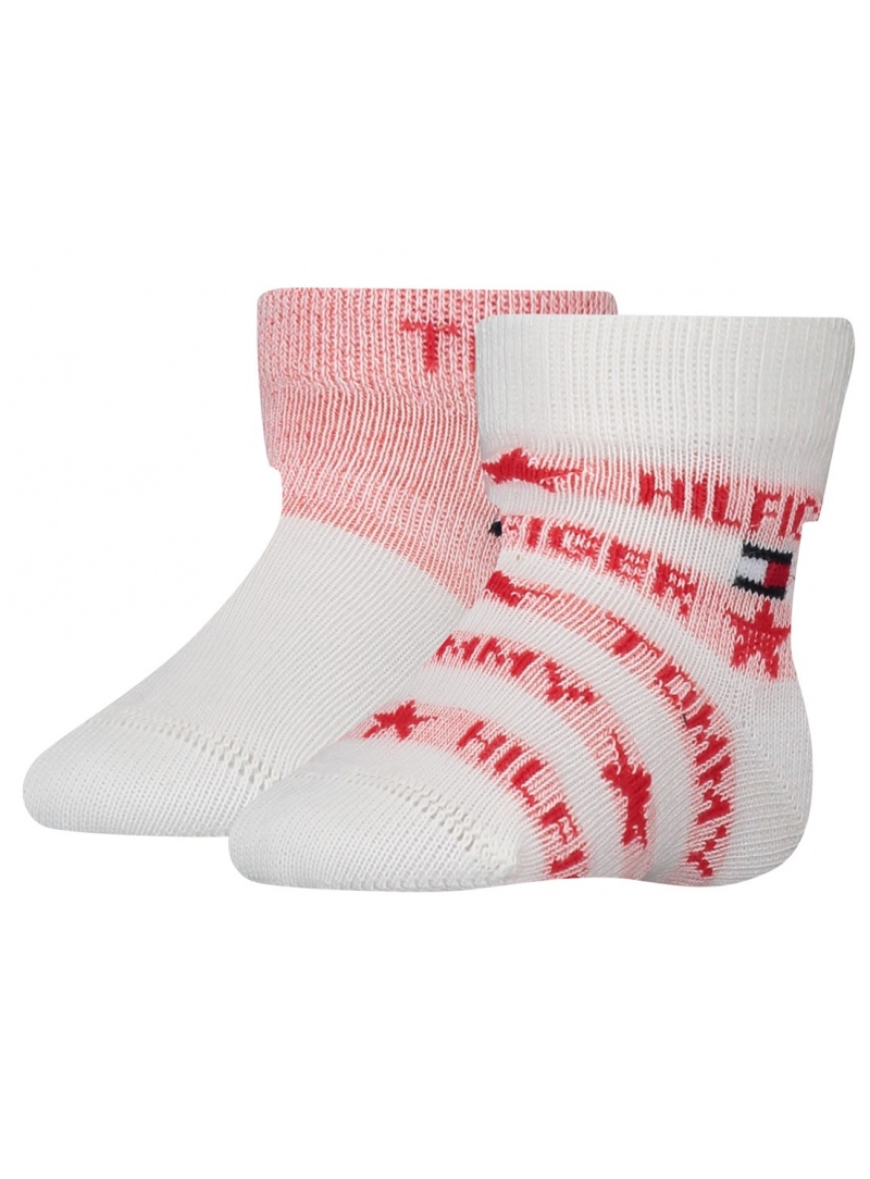 Skarpetki Niemowlęce TOMMY HILFIGER Th Baby Sock 2P 701222672 002