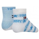 Skarpetki Niemowlęce TOMMY HILFIGER Th Baby Sock 2P 701222672 003