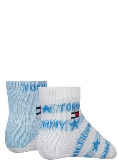 Skarpetki Niemowlęce TOMMY HILFIGER Th Baby Sock 2P 701222672 003