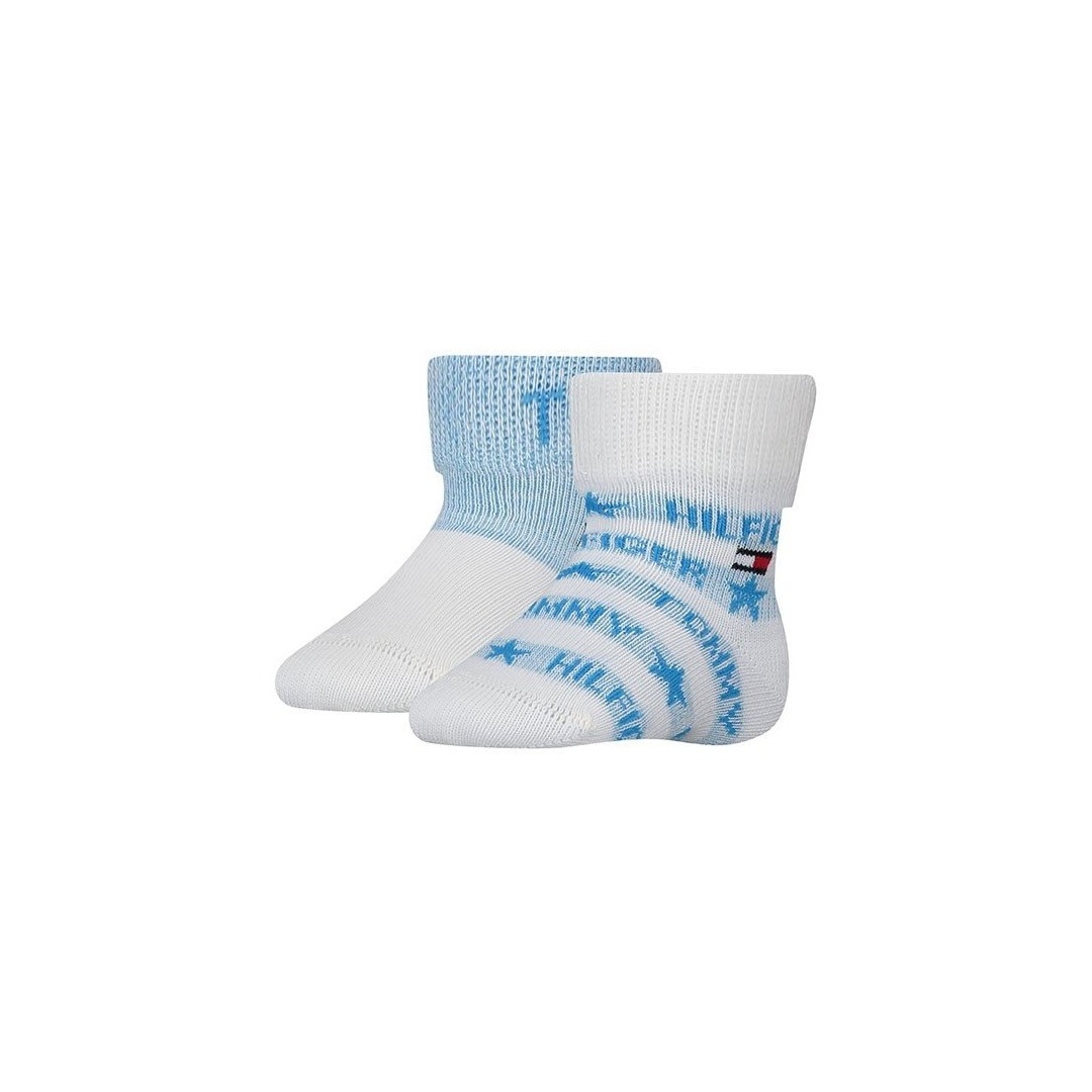 Skarpetki Niemowlęce TOMMY HILFIGER Th Baby Sock 2P 701222672 003
