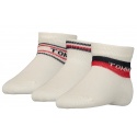 Skarpetki Niemowlęce TOMMY HILFIGER Th Baby Sock 3P Giftbox 701222674 001