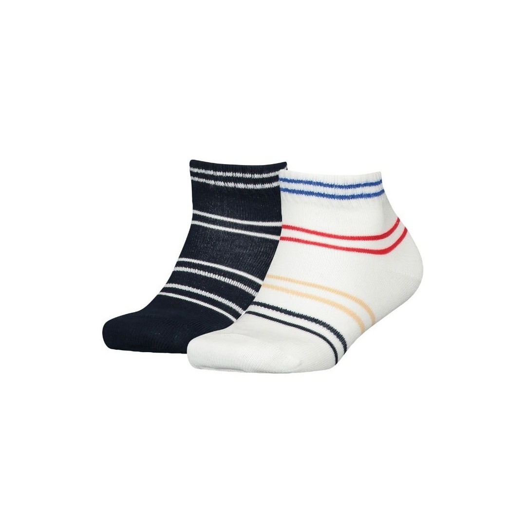 Skarpetki Dziecięce TOMMY HILFIGER Th TH Kids Quarter 2P Sport Stripe