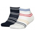 Skarpetki Dziecięce TOMMY HILFIGER Th TH Kids Quarter 2P Sport Stripe