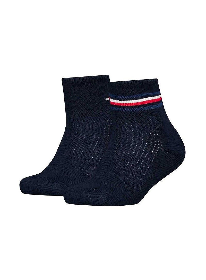 Skarpetki Dziecięce TOMMY HILFIGER Th Kids Short Sock 2P Mesh 701222665 002