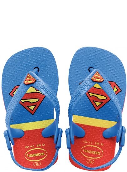 SANDAŁKI JAPONKI HAVAIANAS BABY HEROIS RUBY RED