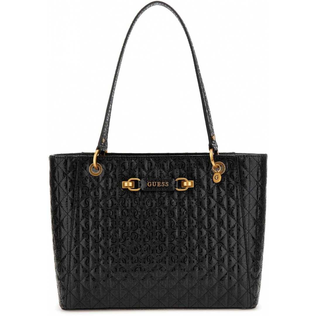 Torebka na Ramię GUESS Aveta Status Satchel HWGB8987230 BLA