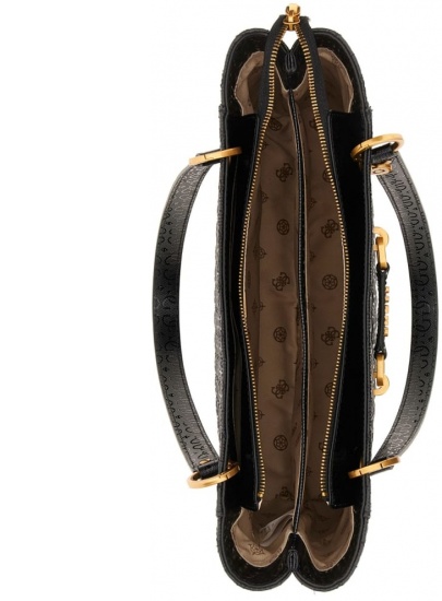 Torebka na Ramię GUESS Aveta Status Satchel HWGB8987230 BLA