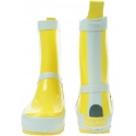 PLAYSHOES 184310 Basic Rubber Boots Yellow 2