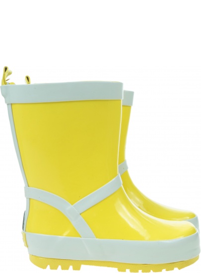 Żółte Kalosze PLAYSHOES 184310 Basic Rubber Boots Yellow