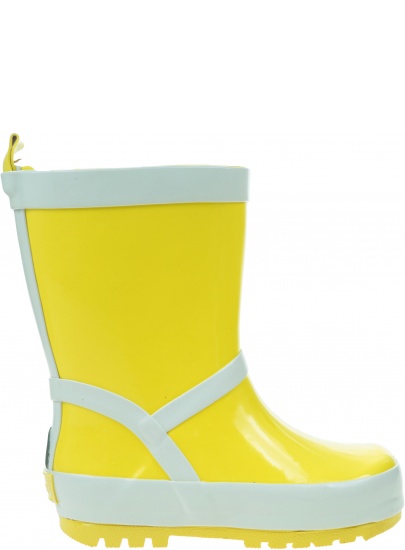 Żółte Kalosze PLAYSHOES 184310 Basic Rubber Boots Yellow