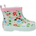 Kalosze w Kwiatuszki PLAYSHOES 180364 Rubber Boots Low Flowers