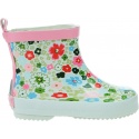 PLAYSHOES 180364 Rubber Boots Low Flowers 3