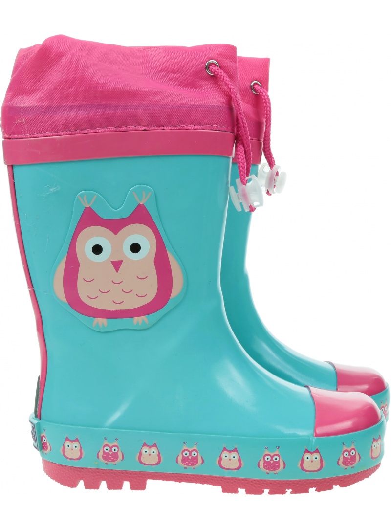 PLAYSHOES 188599 Rubber Boots Owls