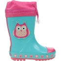 Kalosze z Sową PLAYSHOES 188599 Rubber Boots Owls