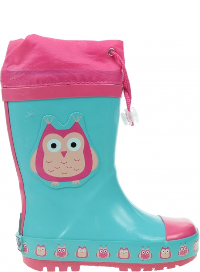 Kalosze z Sową PLAYSHOES 188599 Rubber Boots Owls