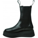Czarne Sztyblety KARL LAGERFELD Zephyr Midi Gore Boot KL42460 000 4