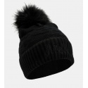 ANEKKE Shoen Black Pom Pom Knitted Hat 37700-531 1