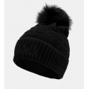 ANEKKE Shoen Black Pom Pom Knitted Hat 37700-531 3