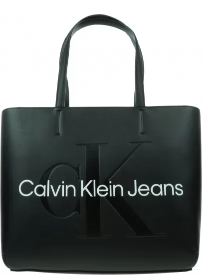 Torebka CALVIN KLEIN JEANS Sculpted Shopper K60K610276 BDS