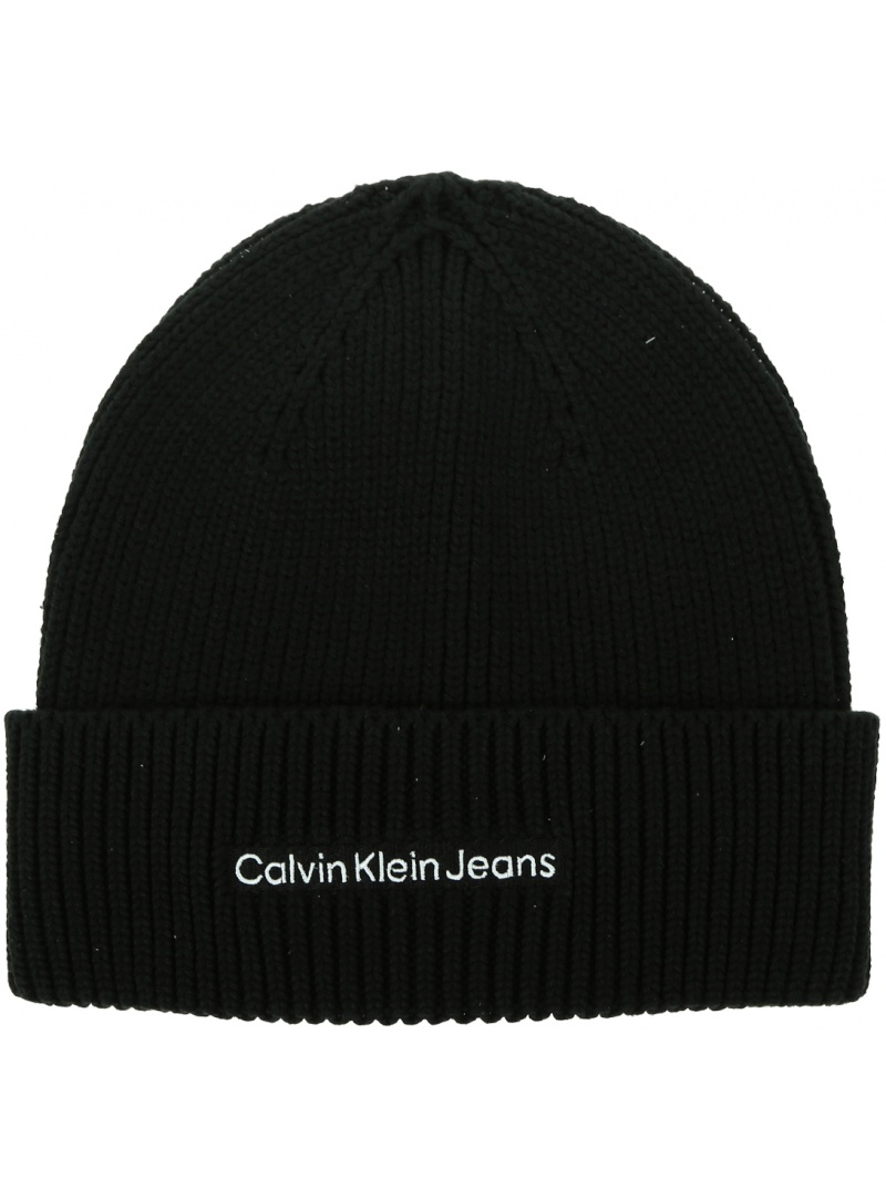 Czapka Zimowa CALVIN KLEIN Institutional Beanie K60K610119 BDS