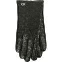 Rękawiczki Damskie CALVIN KLEIN Re-Lock Leather Gloves K60K611165 BAX