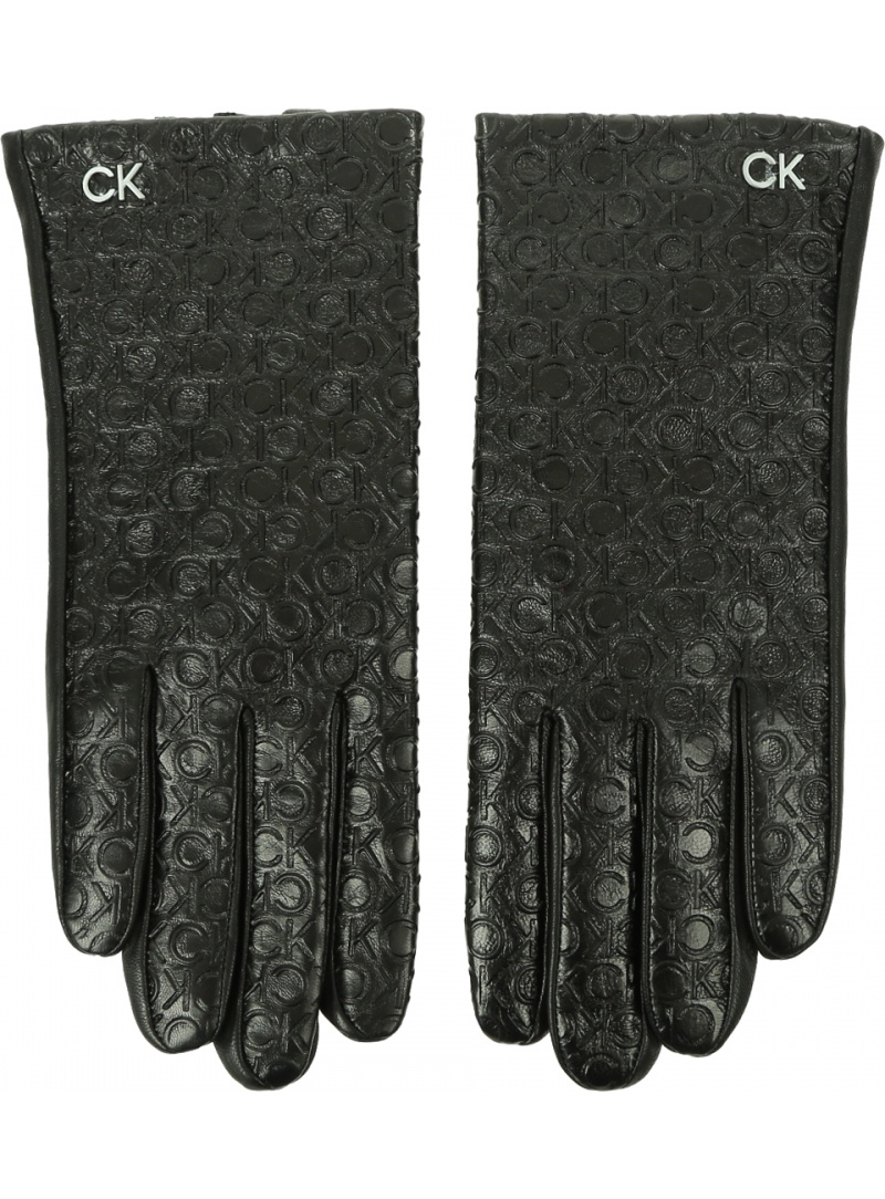 CALVIN KLEIN Re-Lock Leather Gloves K60K611165 BAX