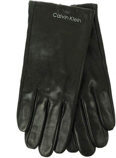 Rękawiczki Damskie CALVIN KLEIN Ck Must Leather Gloves K60K608652 BAX