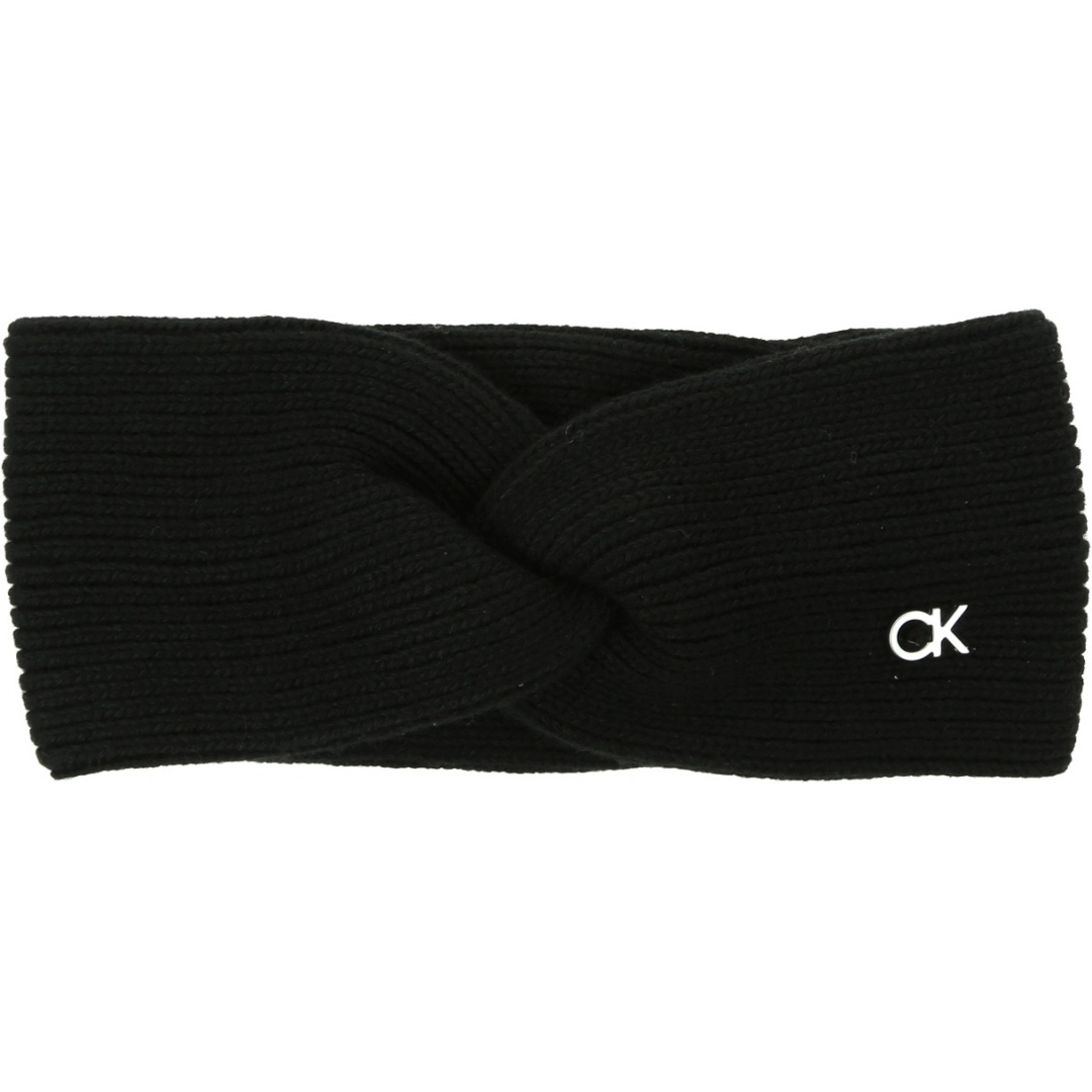 Opaska z Logo CALVIN KLEIN Re-Lock Twisted Headband K60K610389 BAX