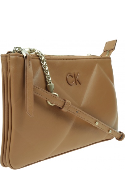 Torebka CALVIN KLEIN Re-Lock Quilt Crossbody K60K611042 GA5