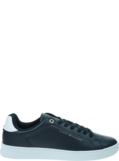 Sneakersy Męskie TOMMY HILFIGER Court Cupsole Leather Gold FM0FM04829 DW5