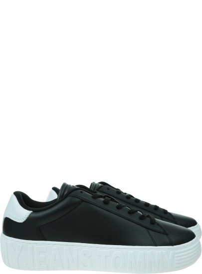 Sneakersy Męskie TOMMY JEANS Leather Outsole EM0EM01159 BDS