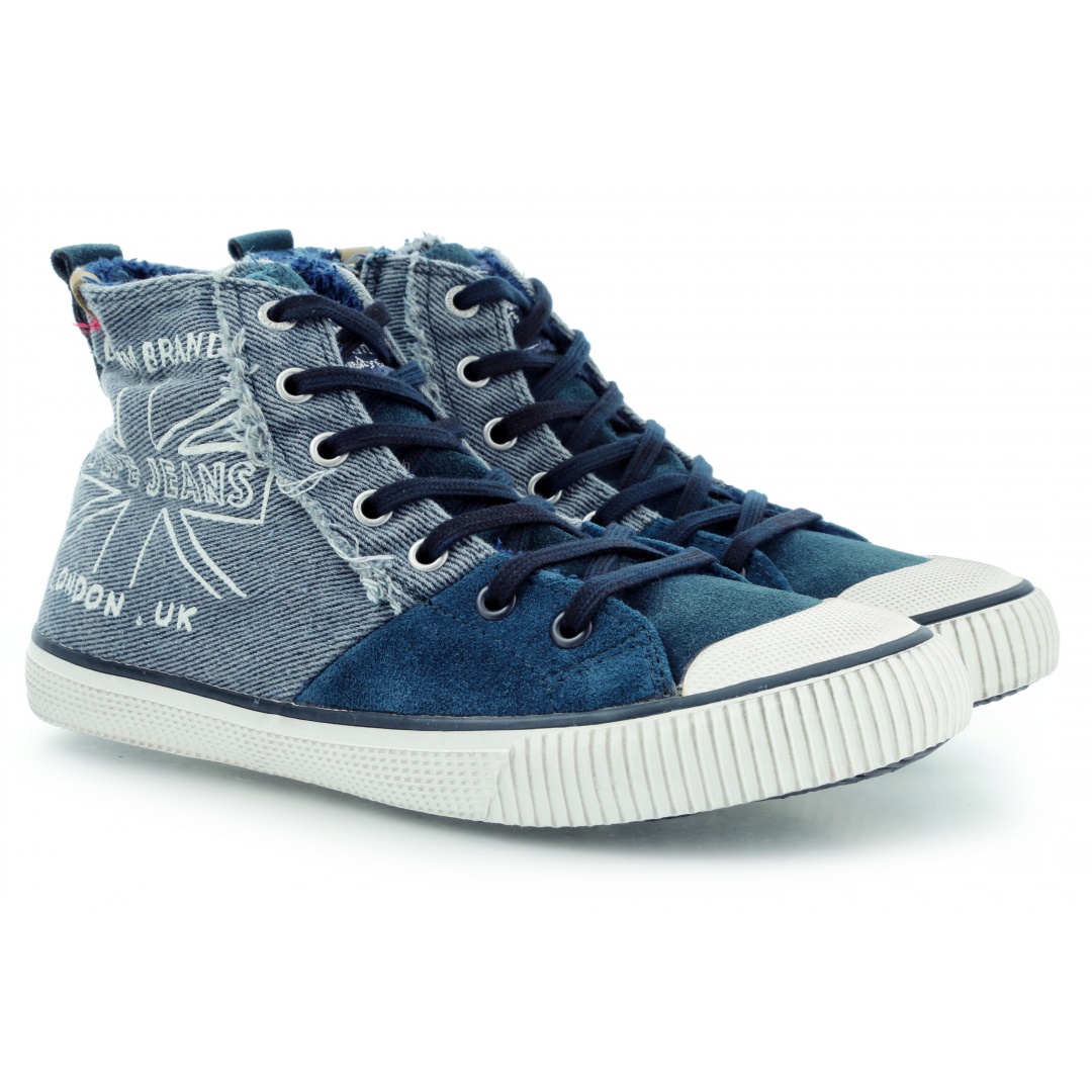 TRAMPKI PEPE JEANS INDUSTRY BLUE PBS30135